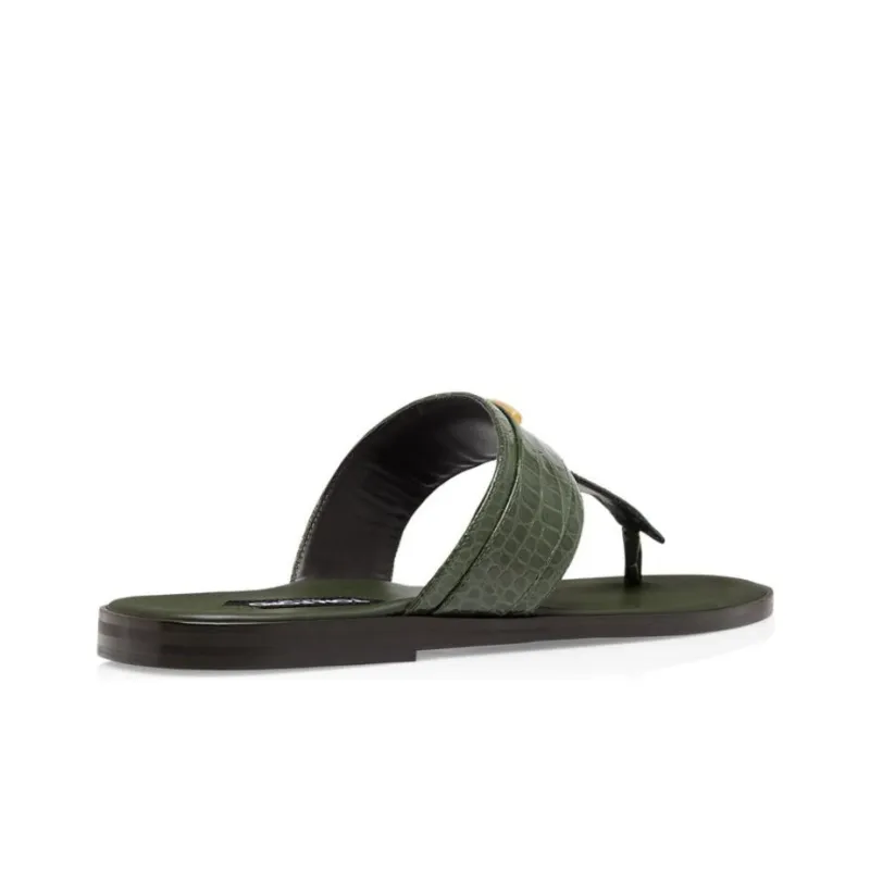 TOM FORD Brighton Leather Sandals-3