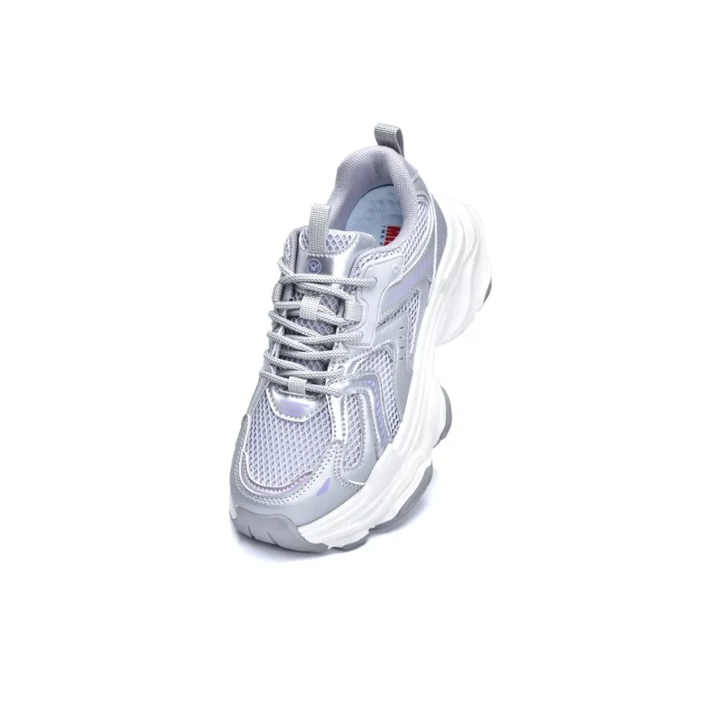 MISTERY Breathable Lightweight Low-Top Chunky Sneakers Women's-16