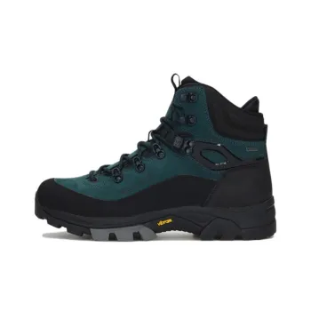KOLON SPORT 24Nature Cushioning, Slip Resistant, Abrasion Resistant, Waterproof Low Top Hiking Shoes Unisex Green Black