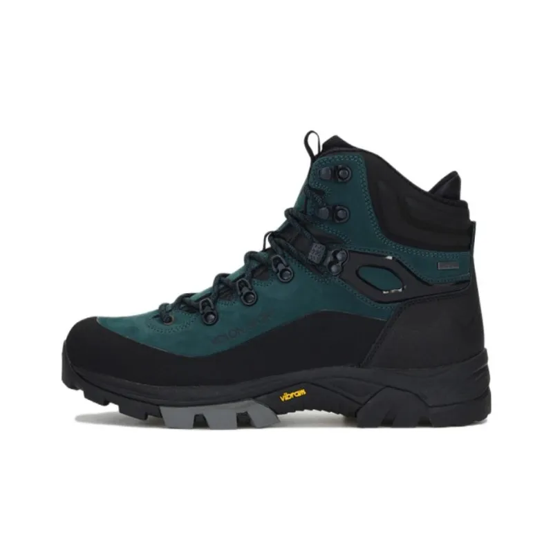 KOLON SPORT 24Nature Cushioning, Slip Resistant, Abrasion Resistant, Waterproof Low Top Hiking Shoes Unisex Green Black-0
