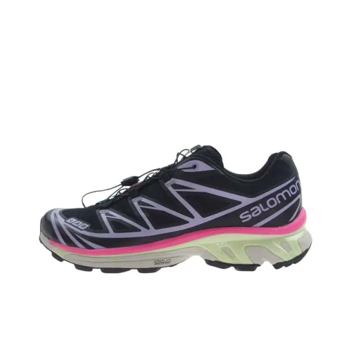 SALOMON XT-6 Black Lavender Pink