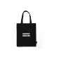 Black Mickey Mouse Minimalist Style Letter-Canvas Bag