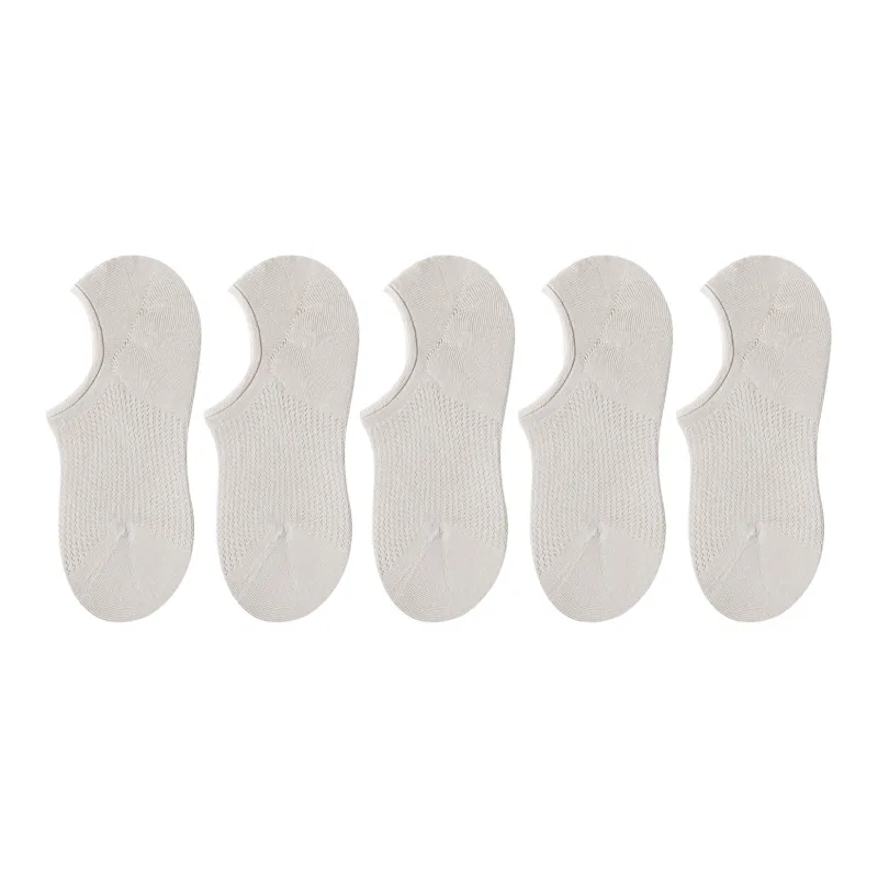 XXLLG No Show Socks Women's 5 Pack-10