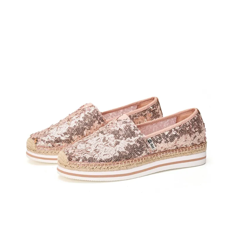 Joy&Mario Espadrilles Women's Gold/Champagne/Red-8