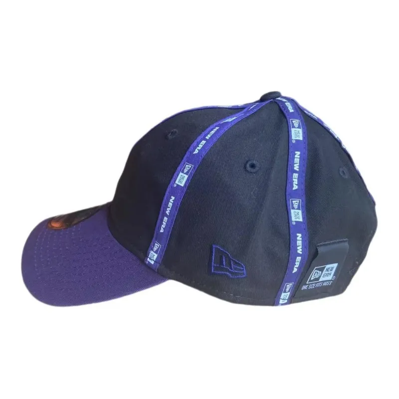 New Era Cotton Baseball Caps Unisex Purple-1