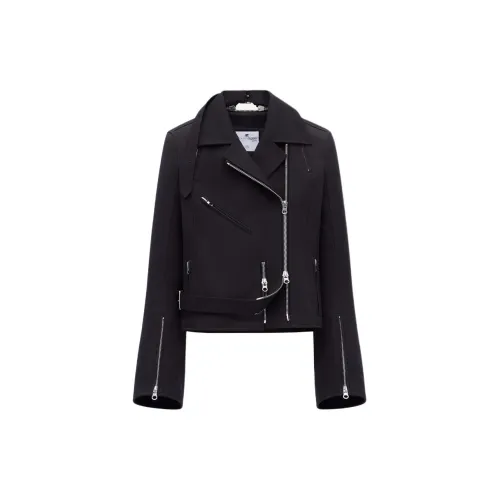 COURREGES Jackets Women's BLACK/Black