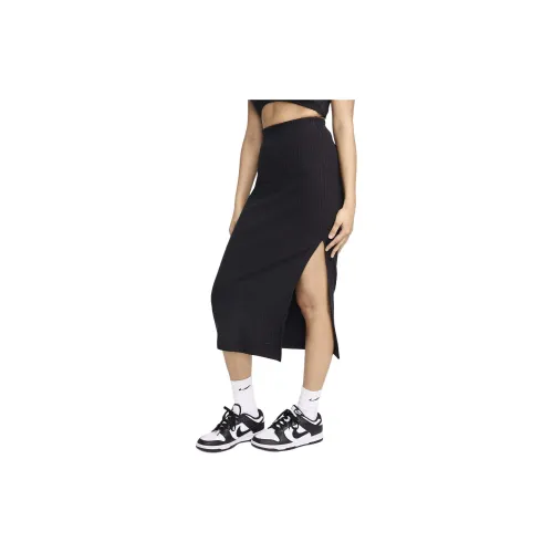 Nike Casual Long Skirts Women's Black