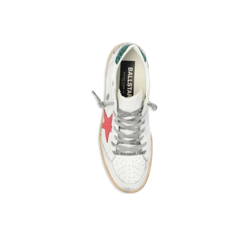 Golden Goose Ball Star Leather Sneakers-4