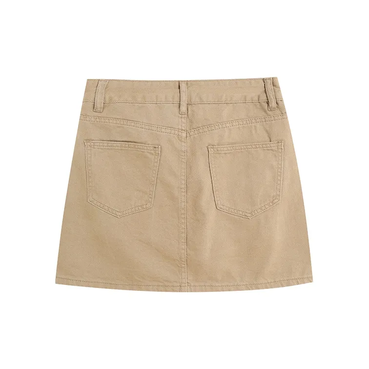 Pzhk Denim Short Skirts Women's-1