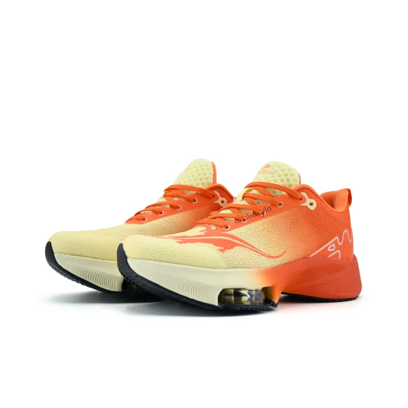 Miob&cyio Marvelous Air Cushion Collection Cushioning Breathable Low-Top Training Shoes Unisex Orange-1