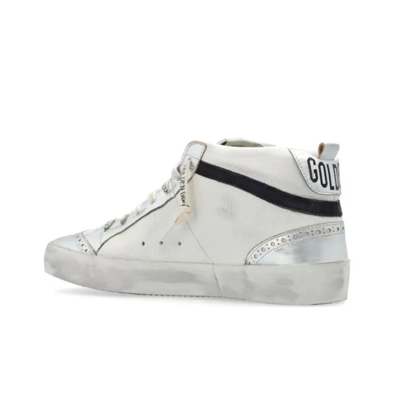 Golden Goose Mid Star Leather Sneakers-3
