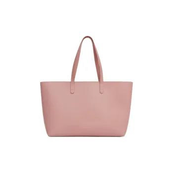 MANSUR GAVRIEL Saffiano Leather Tote Bag Shopping Bag Handbag Small Size Women's Peach Pink