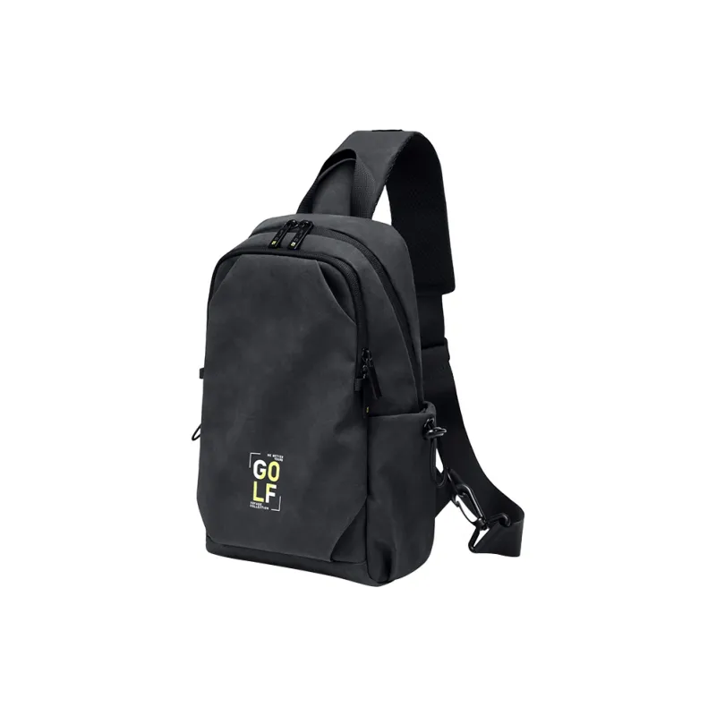 GOLF Fabric Sling Bag Regular Men's Black/Gray-1
