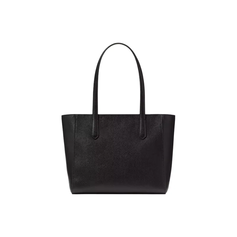 Kate Spade Staci Saffiano Leather Tote Bag, Shopping Bag, Handbag Medium Size Women's Black-2