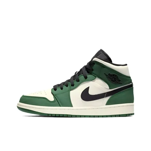 Jordan 1 Mid Pine Green