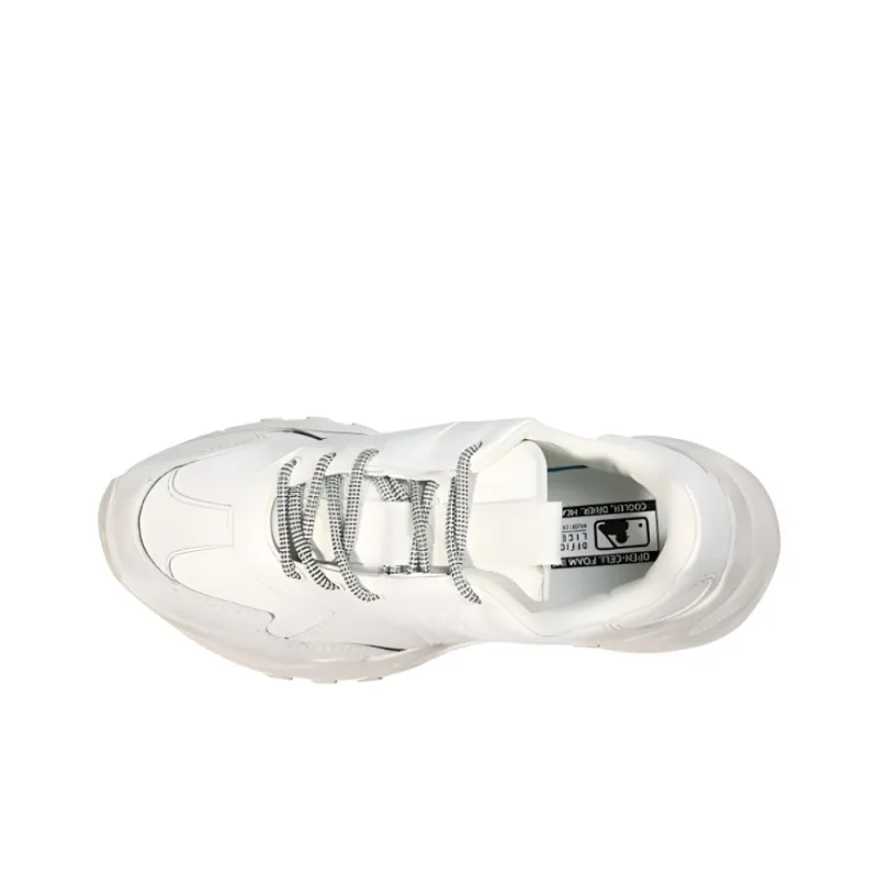 MLB Big Ball Chunky Chunky Sneakers Unisex Low Top White-2