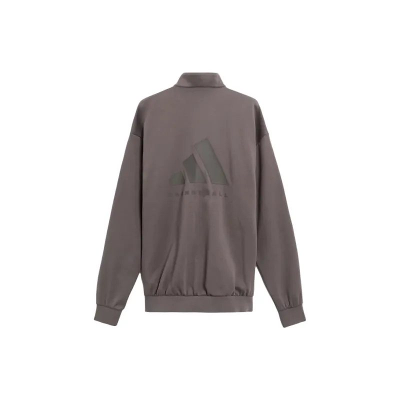 Adidas Basketball Half Zip Sweatshirt-1