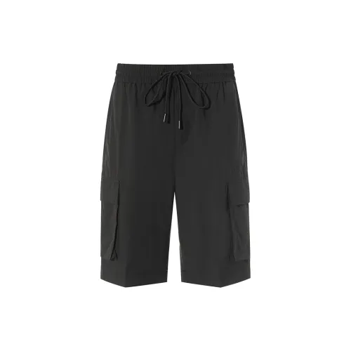 ANDREW MACKENZIE Cargo Shorts Men Black