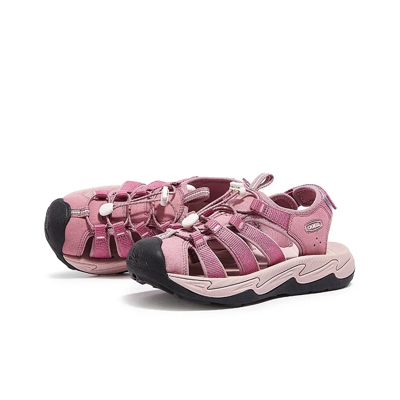 CAMEL River Trekking Shoes Unisex Black/Beige/Rose Red/Brown-14