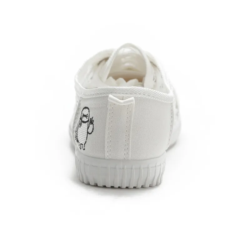 REIHUNG Casual Shoes Women's Low Top White-5
