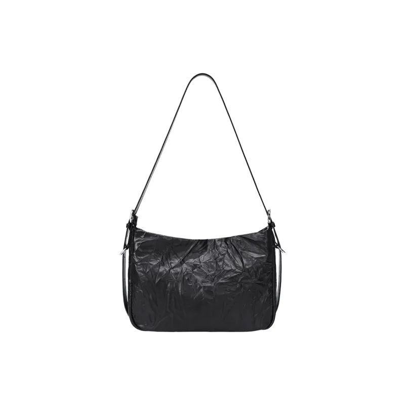 GOLF Synthetic Leather Shoulder Bag Regular Women's Milkshake White/Tranquil Black-6