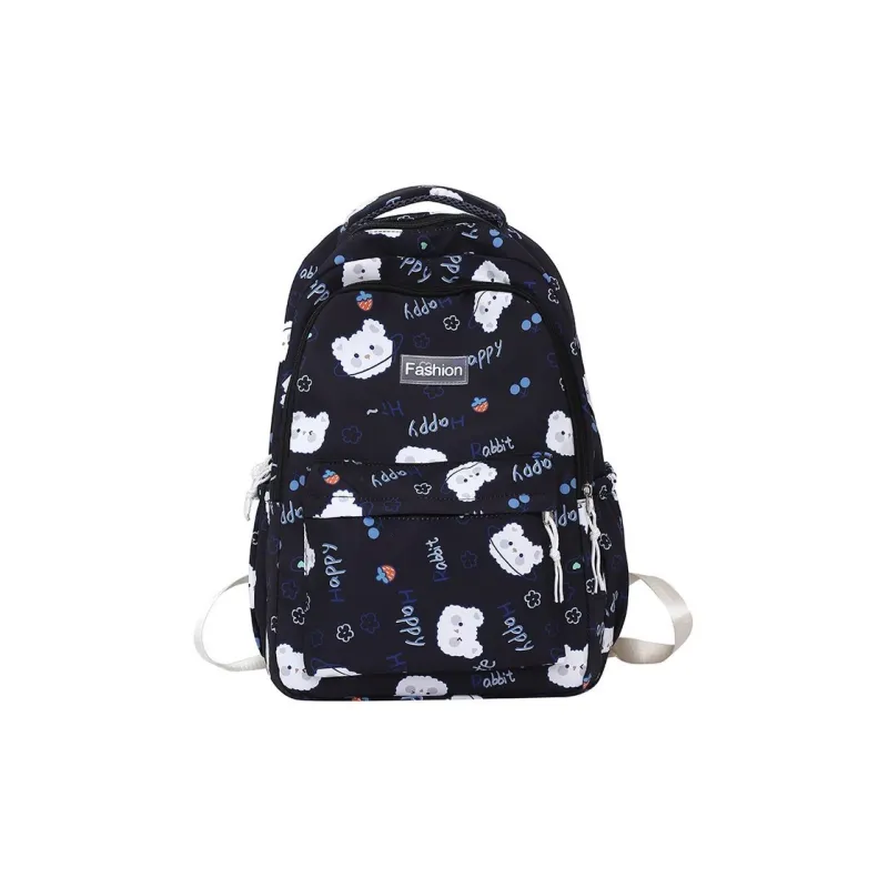 Barang Bear Canvas Backpack Regular Unisex Multicolor-9