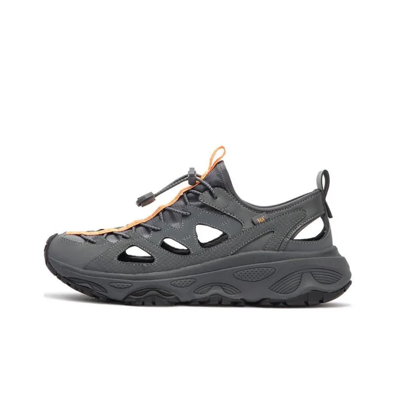 361° River Trekking Shoes Men's Gray Orange-0