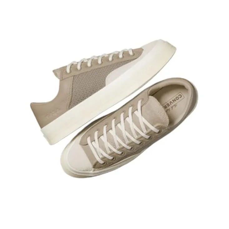 Converse Chuck 70 Marquis Anti Slip Wear Resistant Low Top Canvas Shoes Unisex Gray White-3