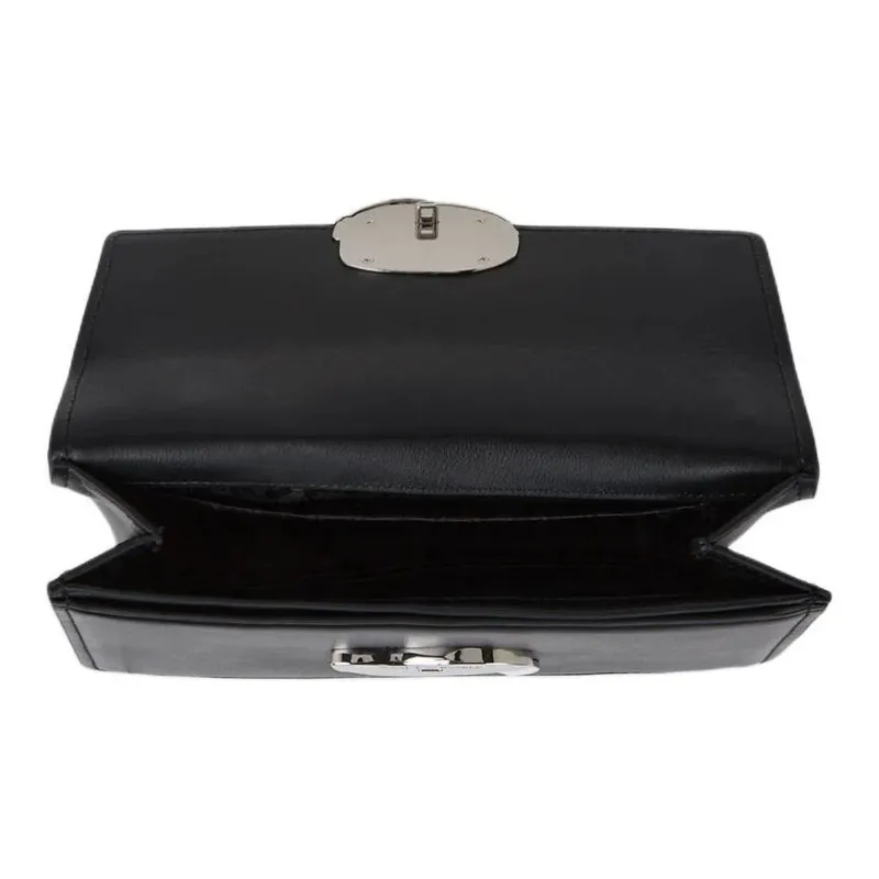 KARL LAGERFELD / Karl Lagerfeld Jeans Ikon Lock Leather Cross Body Bag-2