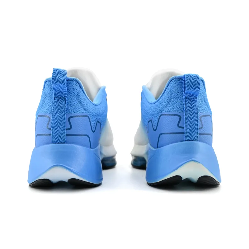 Miob&cyio Marvelous Air Cushion Collection Cushioned Slip-Resistant Breathable Low-Top Running Shoes Unisex Blue-3