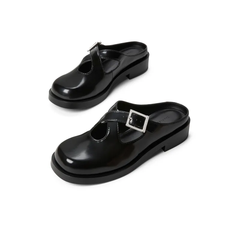 CHARLES&KEITH Composite Sole Closed Toe Slippers 3cm Women's-2
