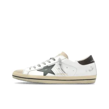 Golden Goose Super Star White Seedpearl Green