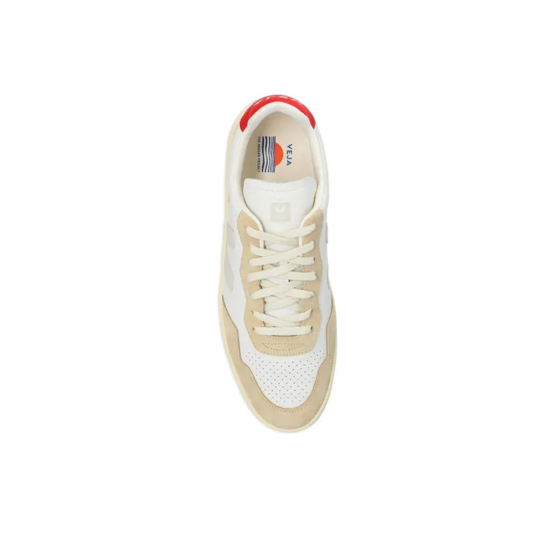 VEJA V 90 Leather Sneakers-4