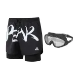 Swimming Shorts+Large Frame Swim Goggles