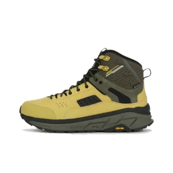 KOLON SPORT Tripod Mid 2 Waterproof And Breathable Mid-Top Hiking Shoes Unisex Yellow Gray Black