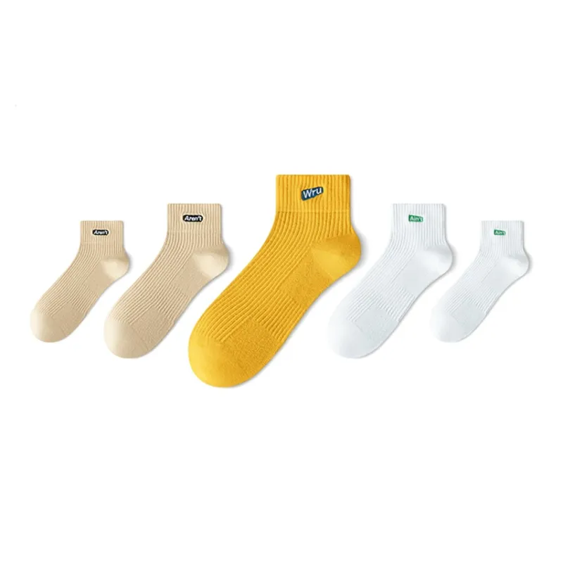 Taste The Color Mid Calf Socks Men's 5 Pack-7