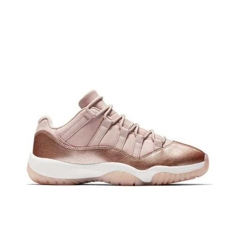Jordan 11 Retro Low Rose Gold Women's-1