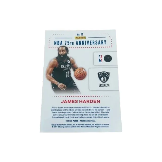 PANINI Panini James Harden Basketball Card Card Condition Guaranteed Sports Cards 1 Pc-1