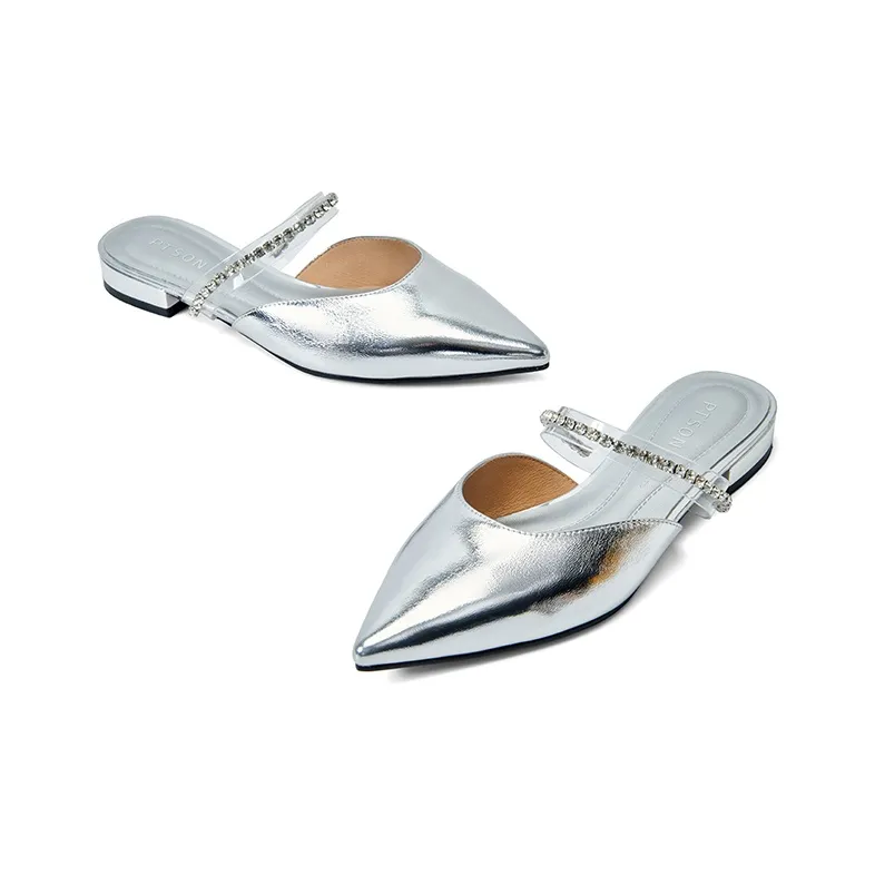 PT'SON Wrap toe Slippers 2.3cm Women's-12