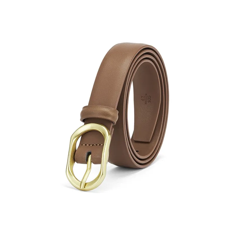 CARTELO Cow Split Leather Belts Women's 2.3CM-4