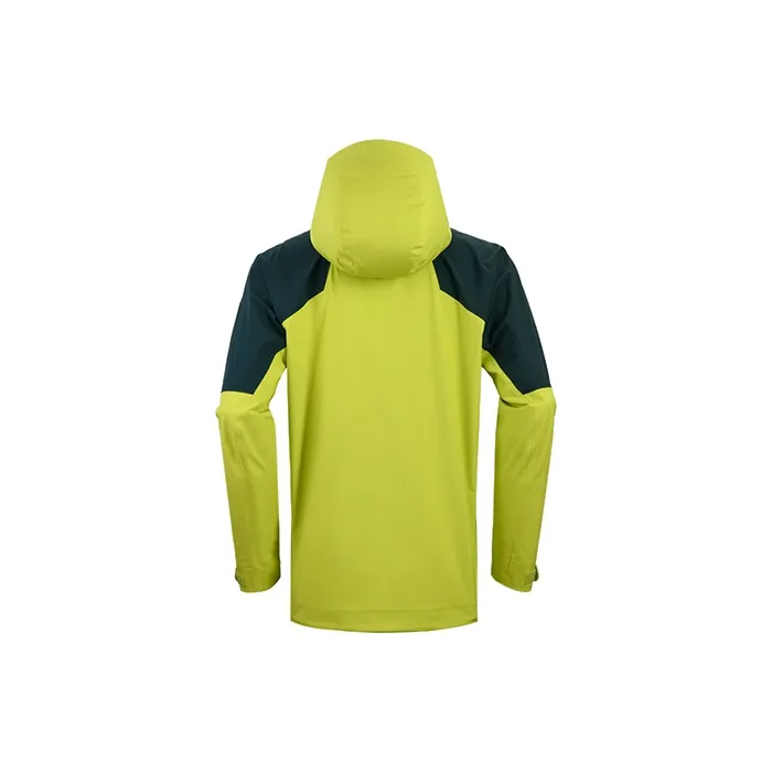 KAILAS Hooded Windbreaker Jacket Men's Lime Green/turquoise Green-1