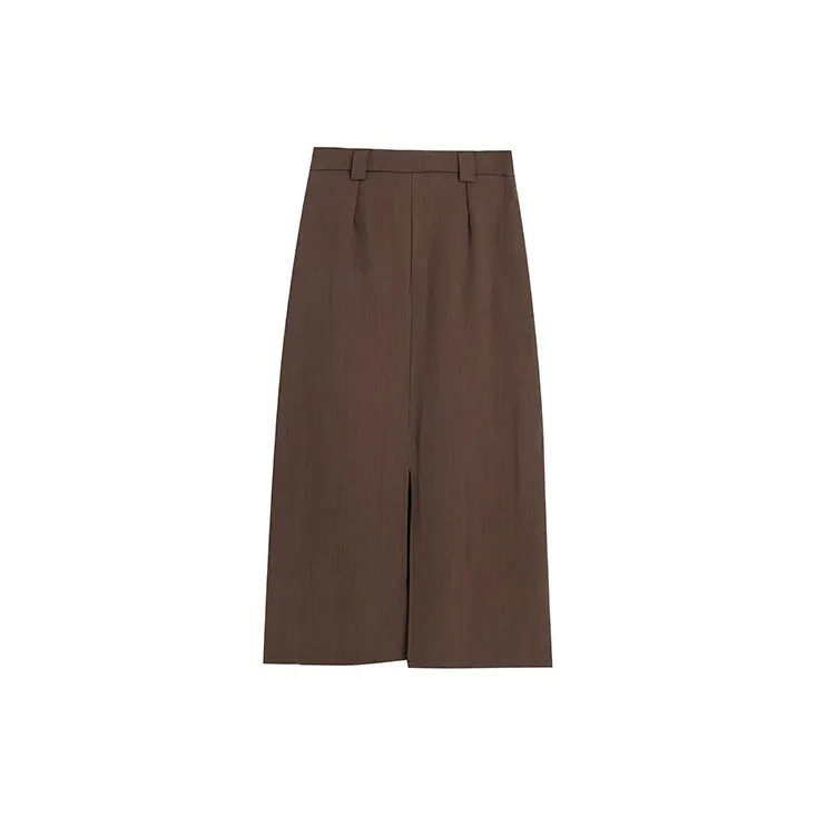 ZVJH Casual Long Skirts Women's-7