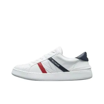 Moncler Monaco Low Top Skateboard Shoes Women's White