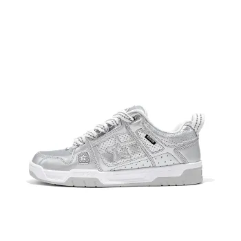 RIPSTAR SKBD Pro Puffy Shoes Low-Top Skateboard Shoes Unisex Xingji Silver