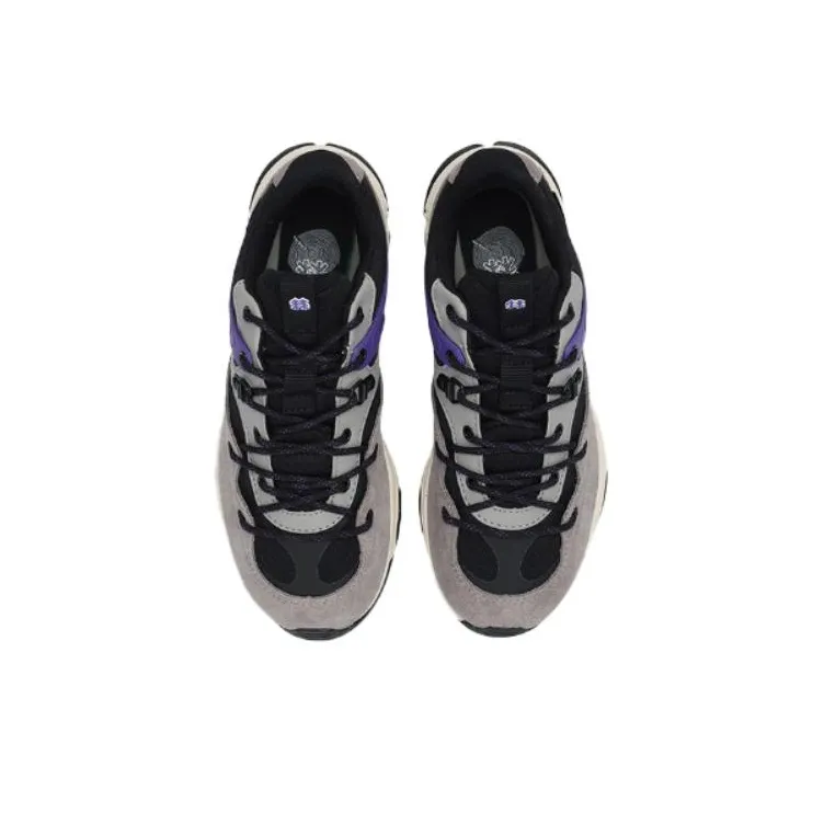 KOLON SPORT Cushioned Wear Resistant Water Resistant Low Top Running Shoes Women's Gray Purple-2