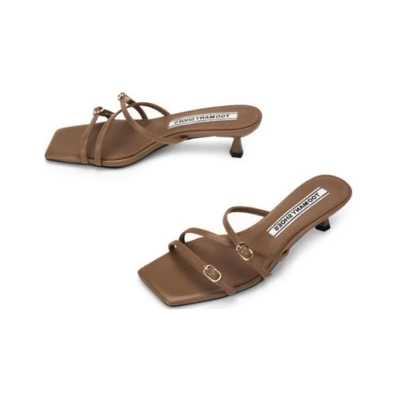 TOOMANYSHOES Slide Slippers Women's-6