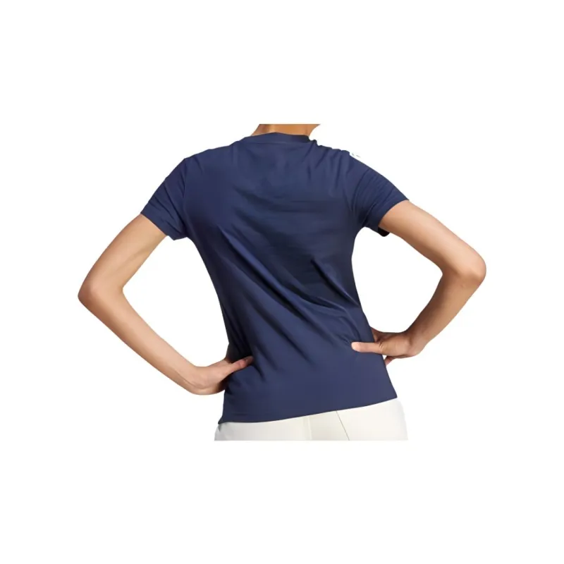Adidas Essentials Slim 3-Stripes T-Shirt T-Shirt Women's Dark Blue-1