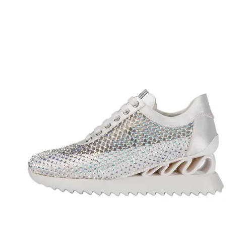 Le Silla Gilda 60mm Crystal-embellished Sneakers