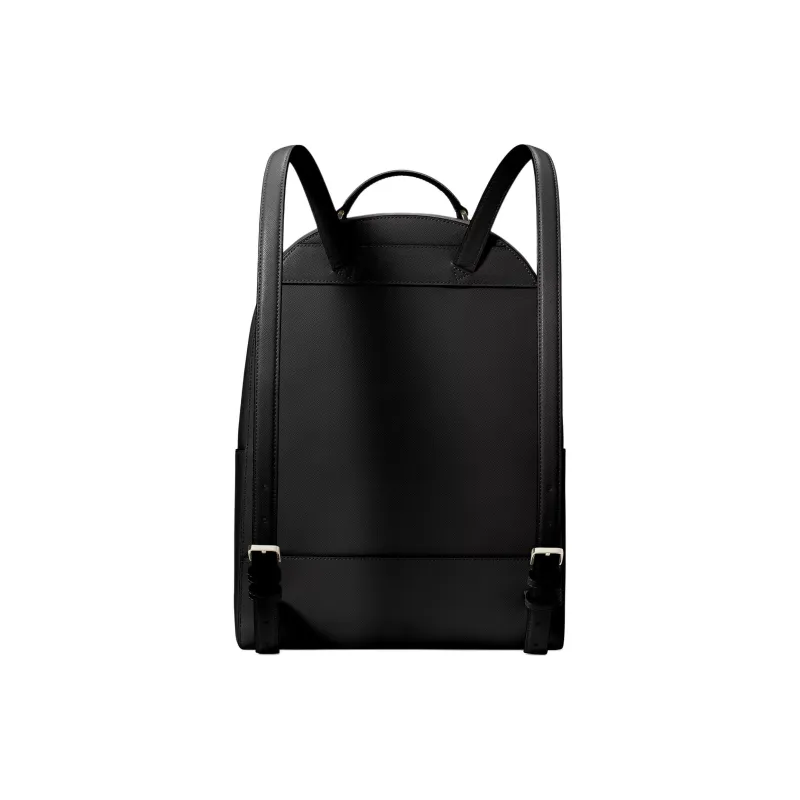 Kate Spade Saffiano Leather Backpack Large Size Women's Black-1