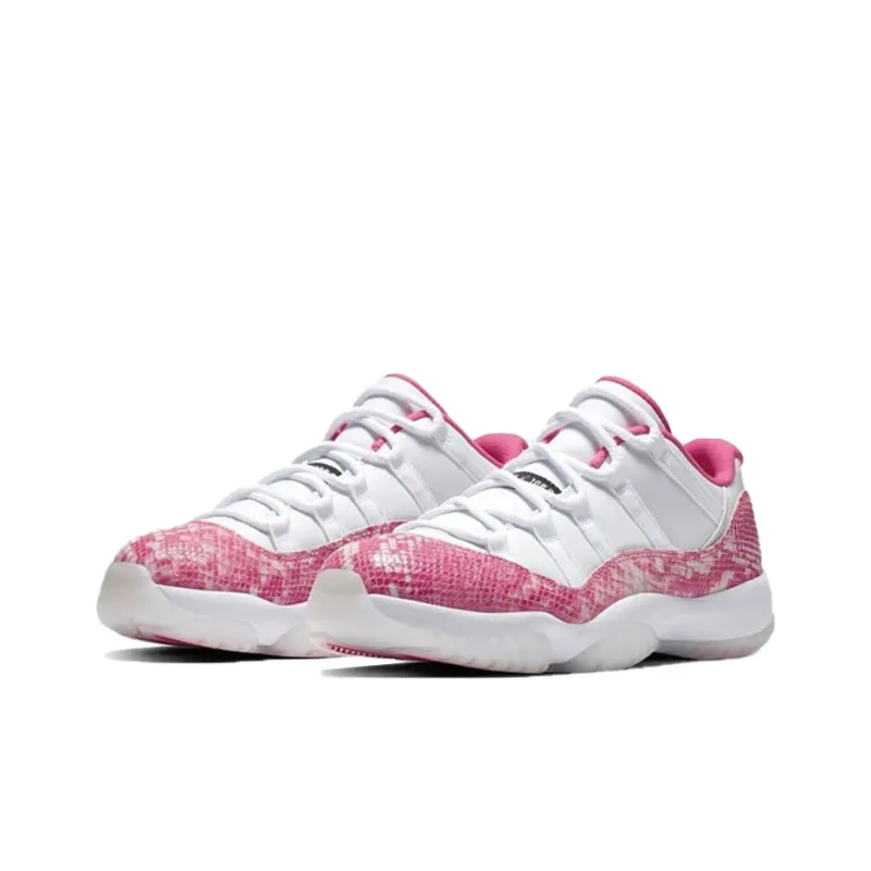 Jordan 11 Retro Low Pink Snakeskin 2019 Women's-1